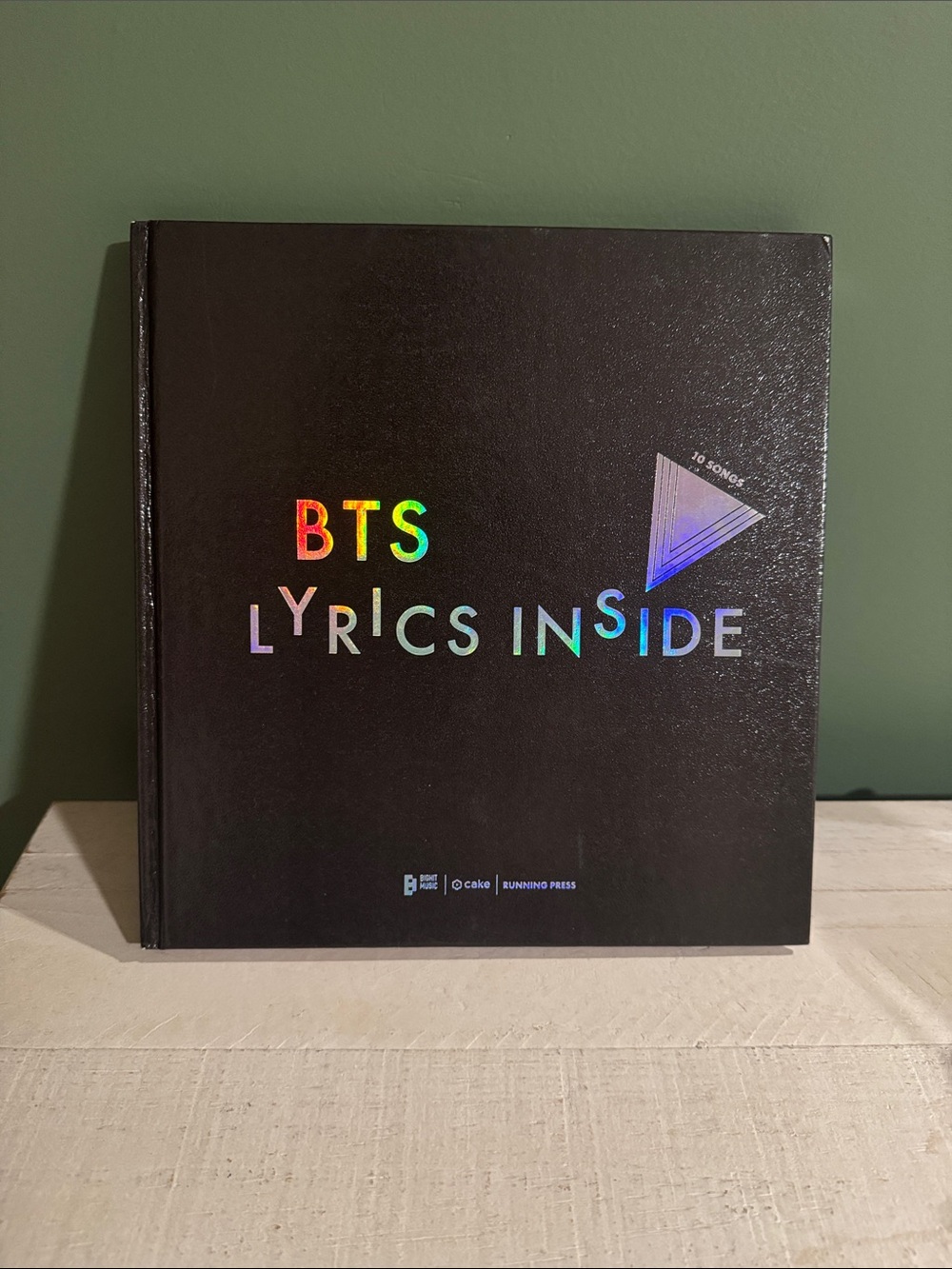 BTS Lyrics Inside Book
